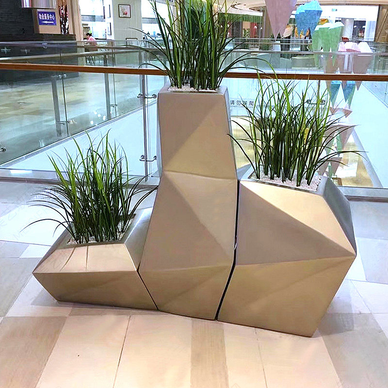 玻璃钢花箱花池