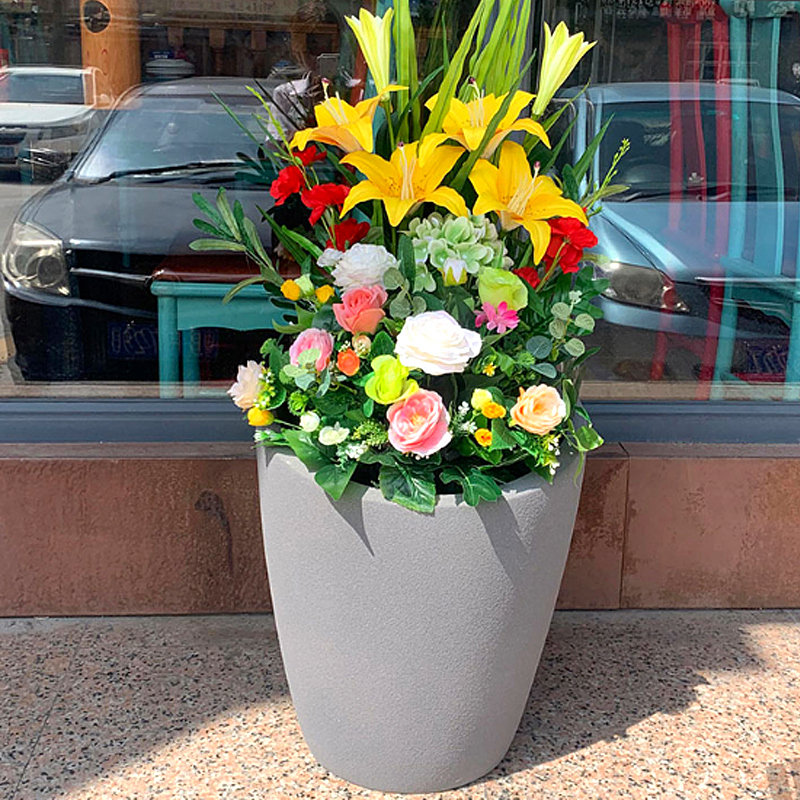 玻璃钢花箱花池