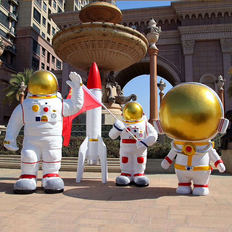 玻璃钢卡通人物雕塑定制厂家仿铜鹿果蔬红军动物定做大型户外摆件