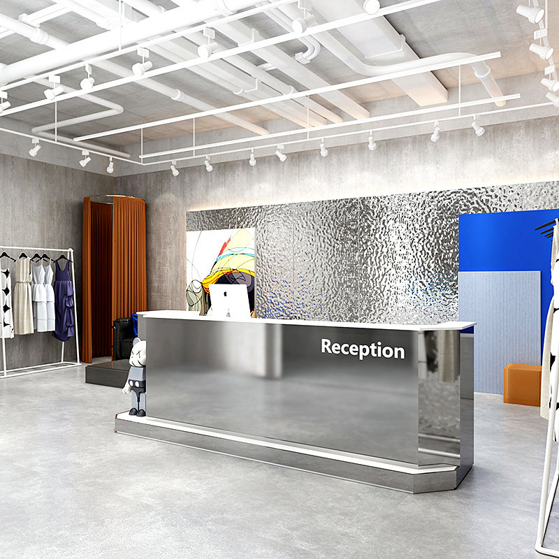 玻璃钢前台定制