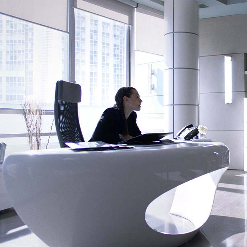 玻璃钢前台定制