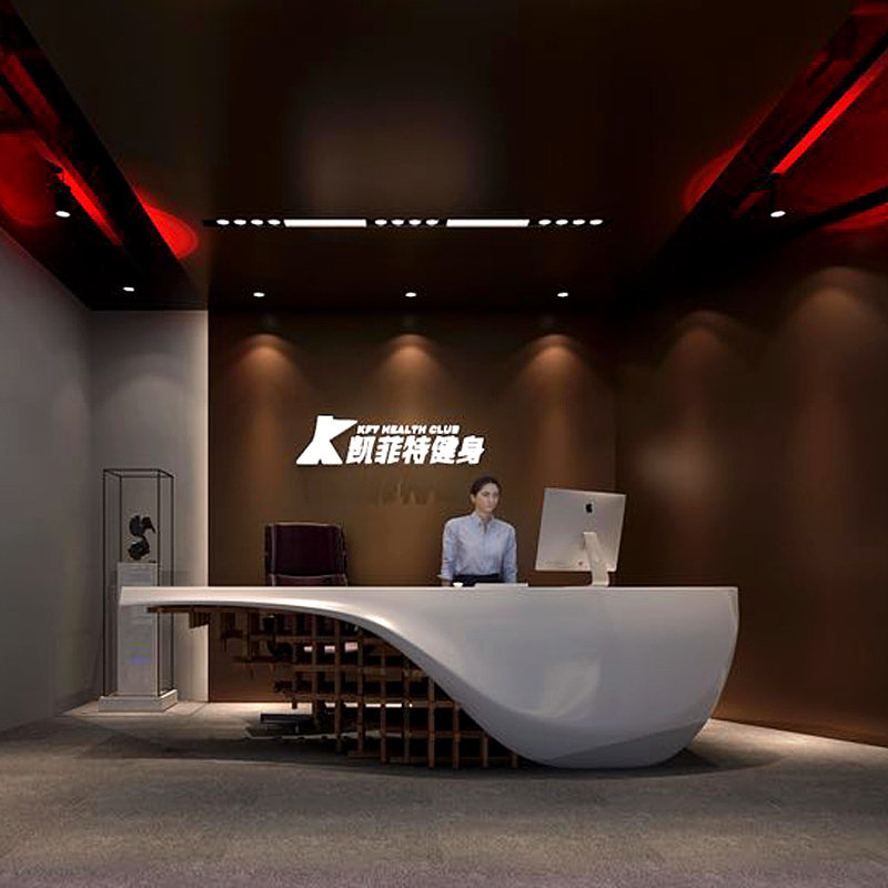 玻璃钢前台定制