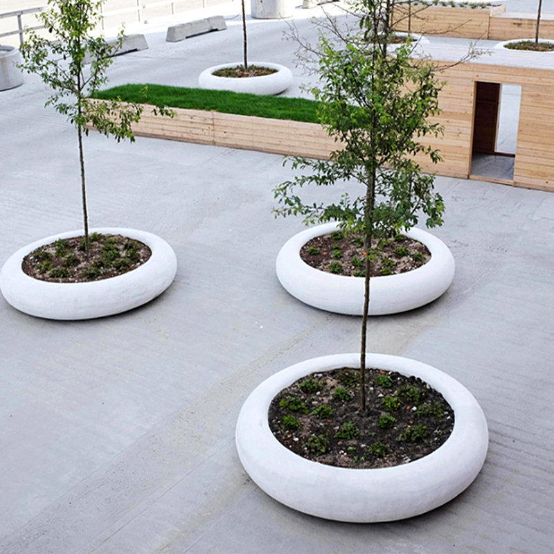 玻璃钢花池坐凳