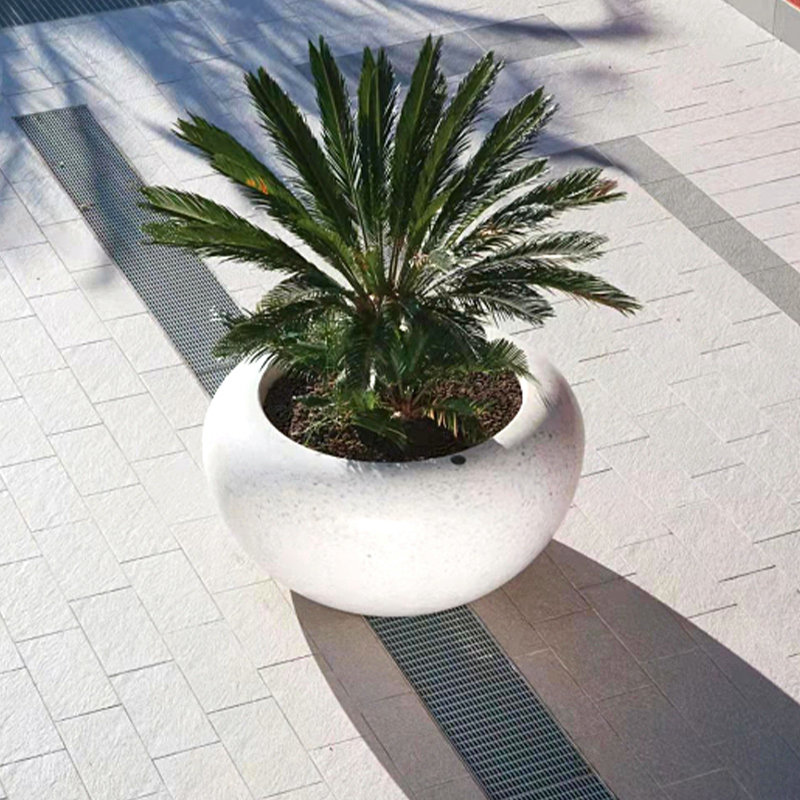 玻璃钢花池坐凳