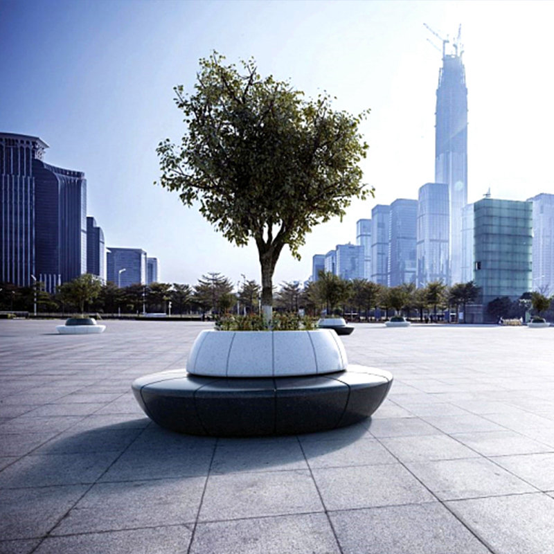 玻璃钢花池坐凳